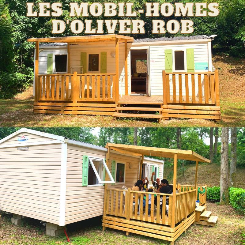 Les Mobil Homes D'Oliver Rob Saint-Chéron 外观 照片