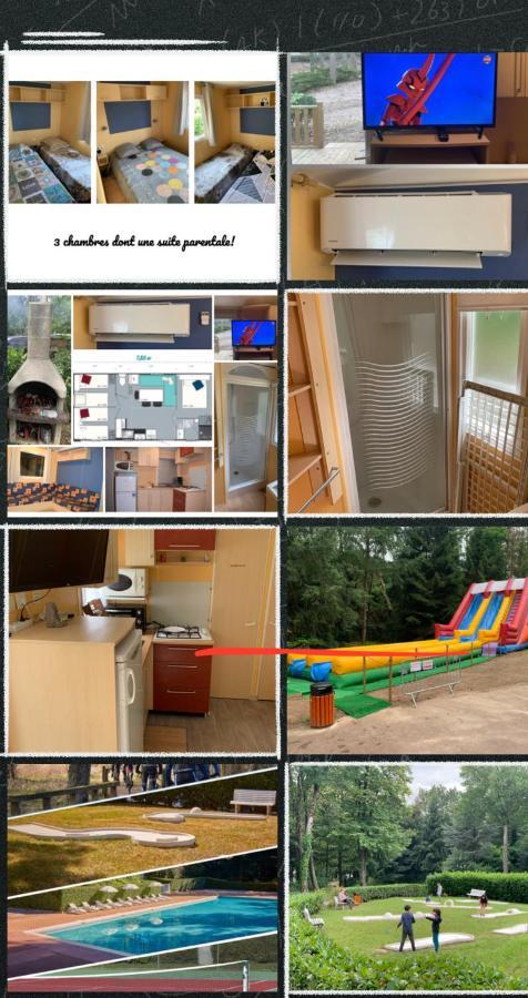 Les Mobil Homes D'Oliver Rob Saint-Chéron 外观 照片