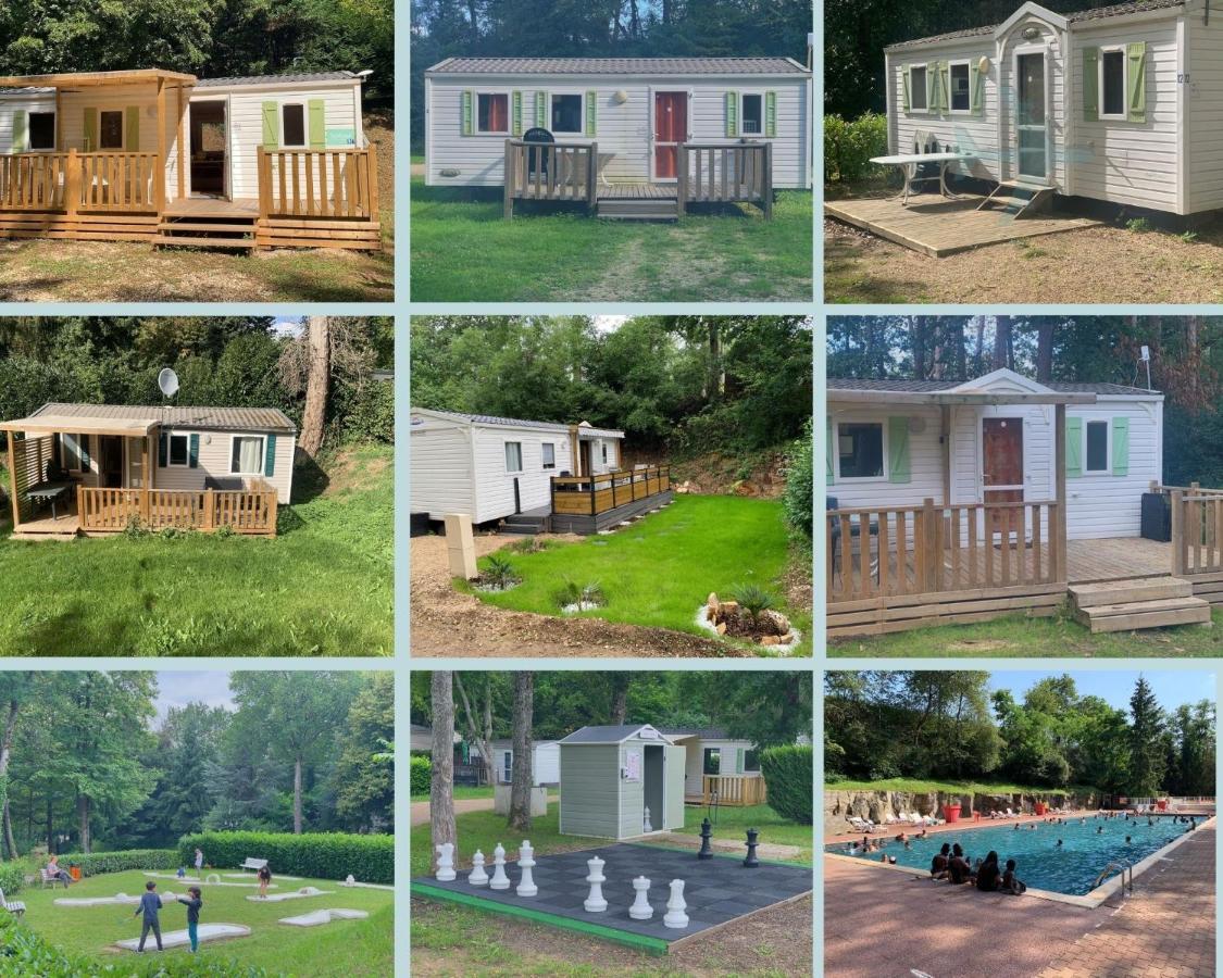 Les Mobil Homes D'Oliver Rob Saint-Chéron 外观 照片